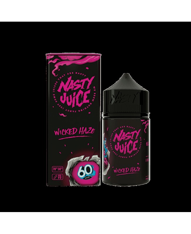 50% Off - NASTY JUICE-WICKED HAZE-Blackcurrant/Lemonade-60ml