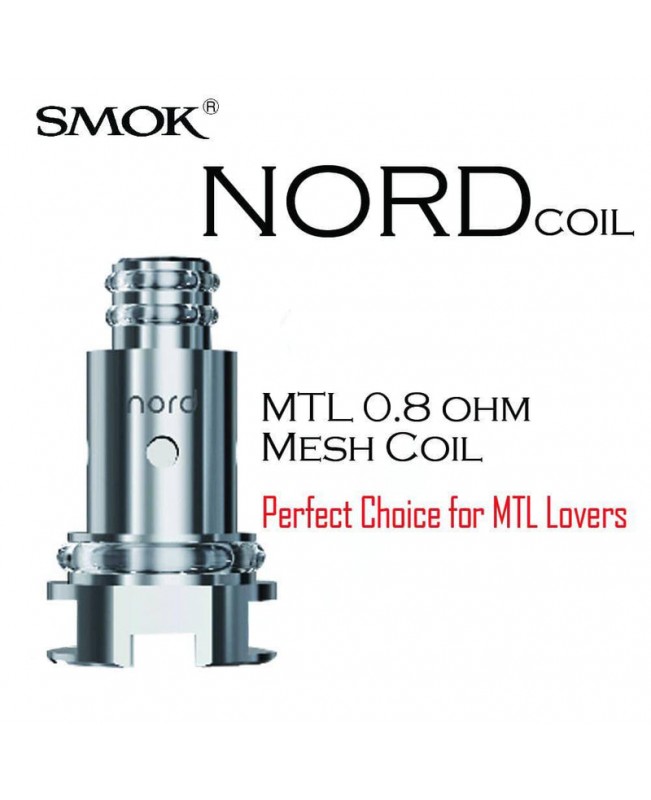 Smok Nord Replacement Pod Coils (5-Pack)