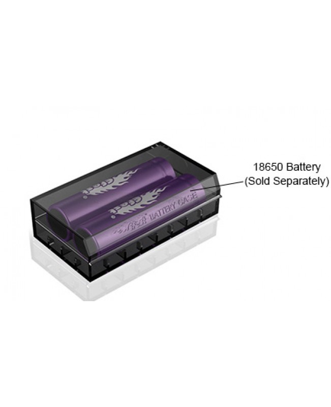 Efest Battery Hard Plastic Case to fit 2 x 18650 Batteries