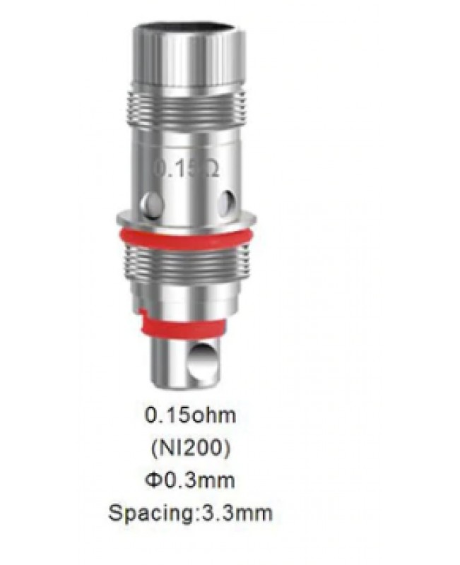 Aspire Nautilus MTL- BVC Replacement Coil (5 Pack)