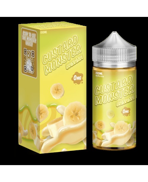 Custard Monster - Banana Custard - 100ml