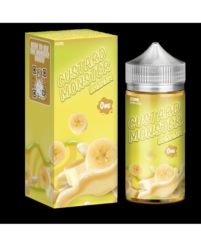 Custard Monster - Banana Custard - 100ml