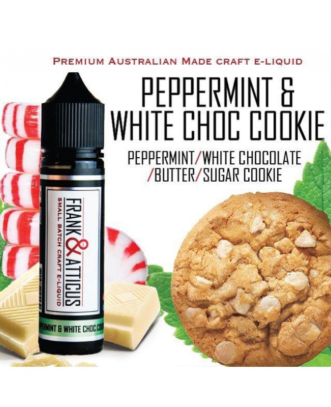 Frank & Atticus - Peppermint, White Choc Cookie - 60ml - 20% OFF