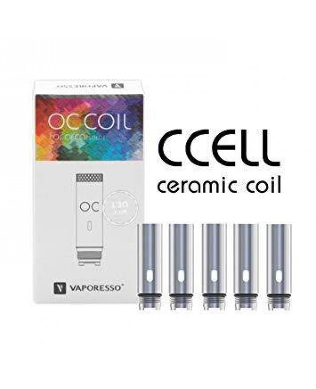 Vaporesso Orca Solo Ceramic CCELL coil - 5 Pack - 1.3 ohm