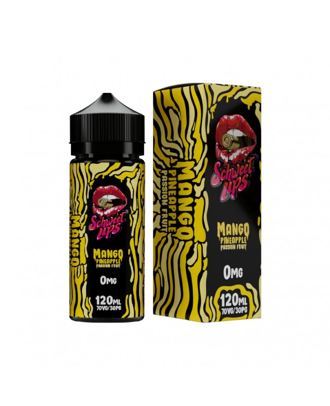 Schweet Lips / Malaysian E-Liquid / Mango , Pineapple & Passionfruit   / 120ml