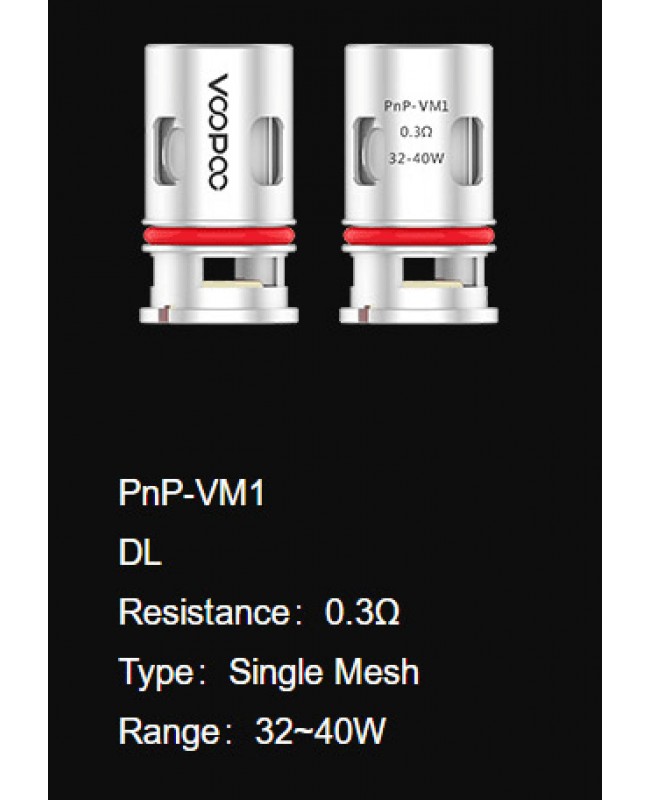 VOOPOO PnP Coils/RBA - 5pcs