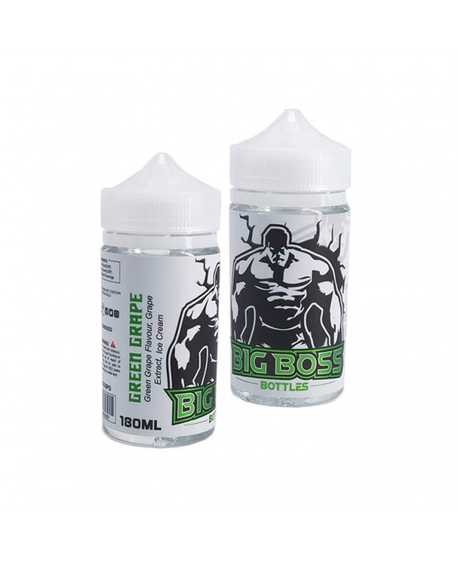 Big Boss Bottles - Green Grape - 180ml