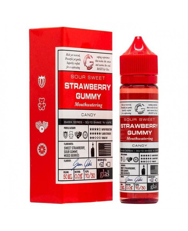 Glas Vapor - Basix Series - Strawberry Gummy