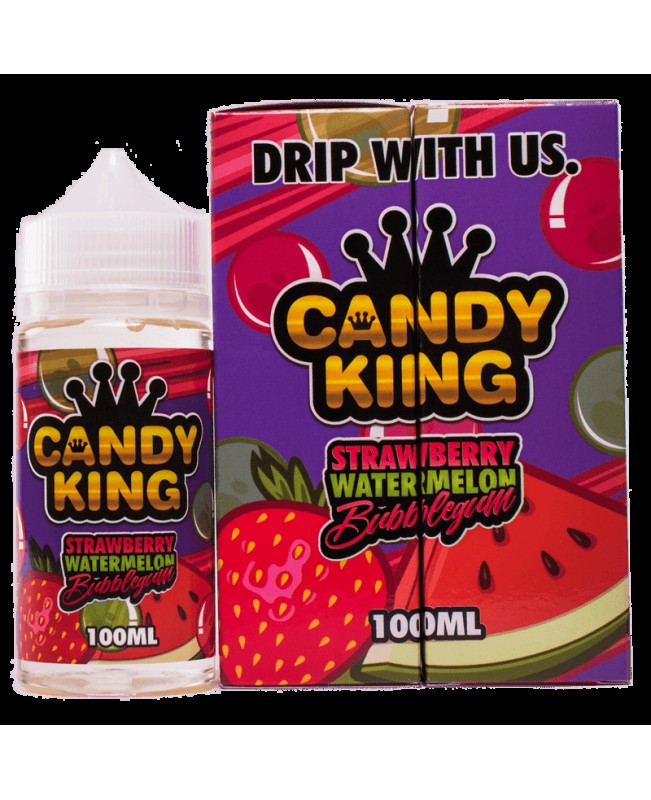 Candy King - Strawberry Watermelon Bubblegum - 100ml