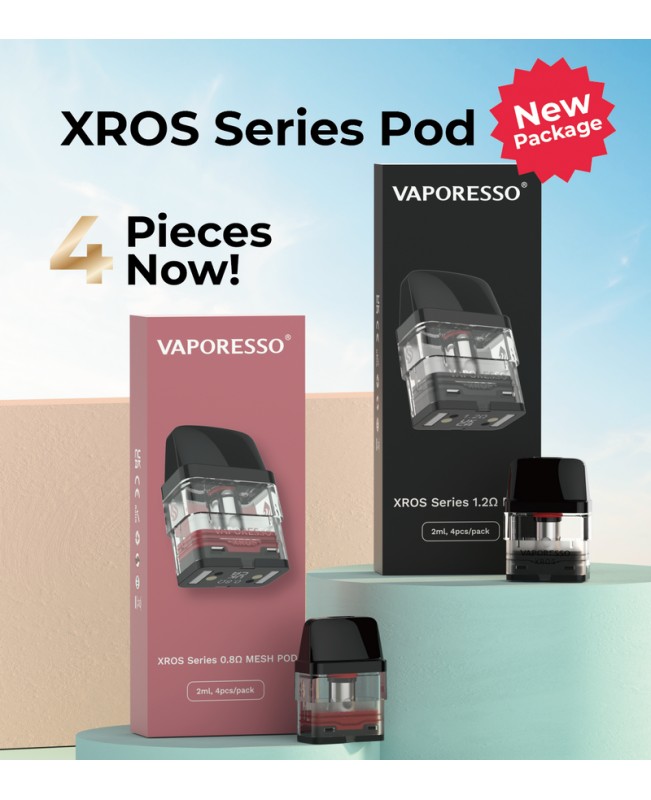 Vaporesso XROS Series | Pod Cartridge 2ml (4pcs/pack)