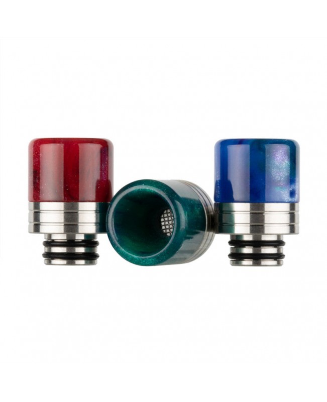 Metal Base 510 resin Drip Tips