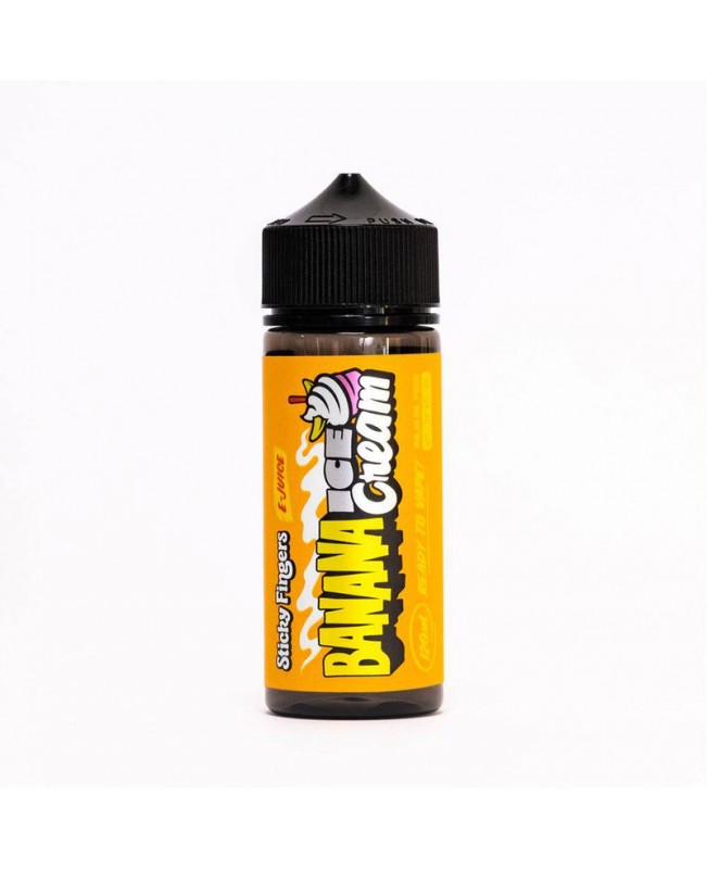 Sticky Fingers Ejuice - Banana Ice Cream