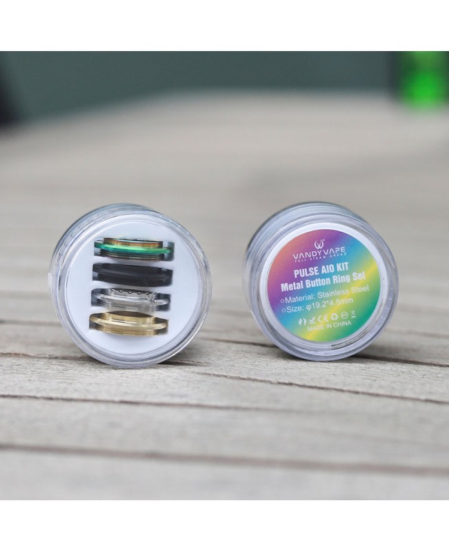 Vandy Vape Pulse Aio Metal Button Ring 4pcs