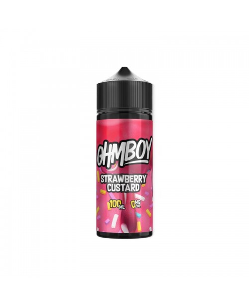 OhmBoy Custards | Strawberry Custard | 100ml