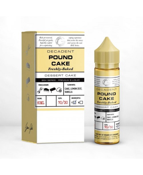 Glas Vapor - Basix Series - Pound Cake - 20% OFF