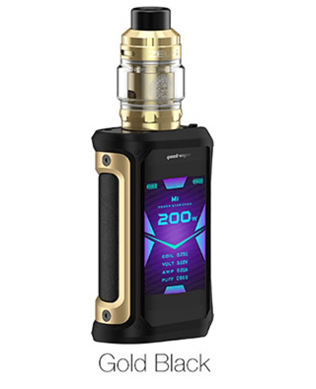 Geekvape Aegis X 200W Box Mod Kit With ZEUS Sub Ohm Tank - 5ml