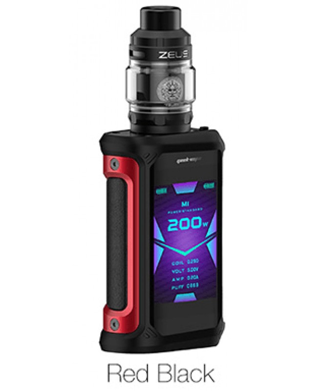 Geekvape Aegis X 200W Box Mod Kit With ZEUS Sub Ohm Tank - 5ml