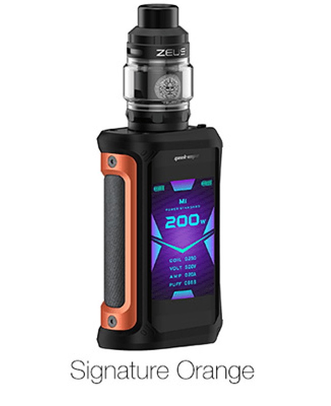 Geekvape Aegis X 200W Box Mod Kit With ZEUS Sub Ohm Tank - 5ml