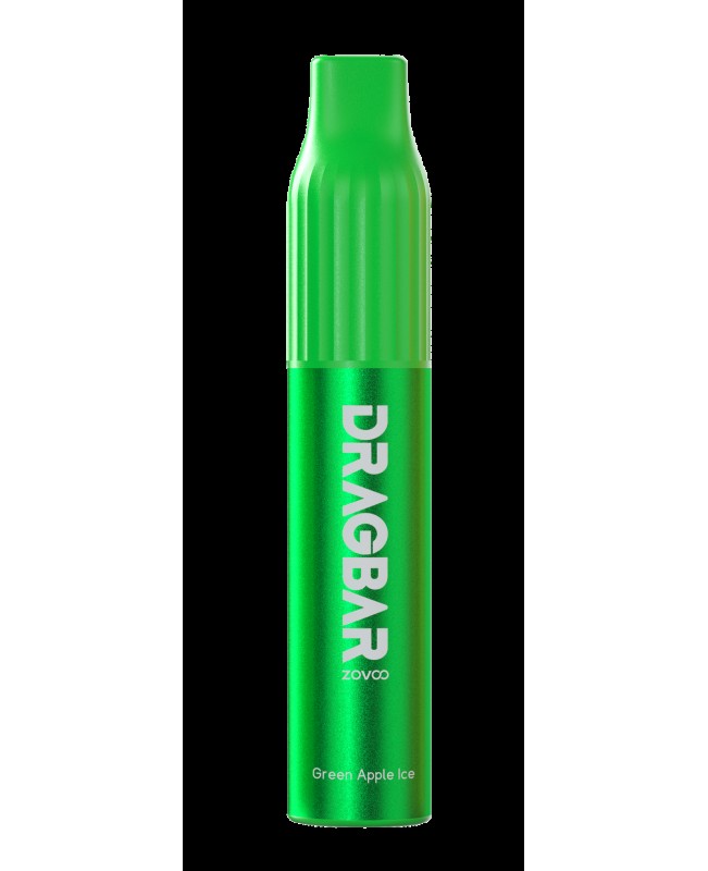 ZOVOO - DRAGBAR 1000 - Green Apple Ice - 0MG Disposable