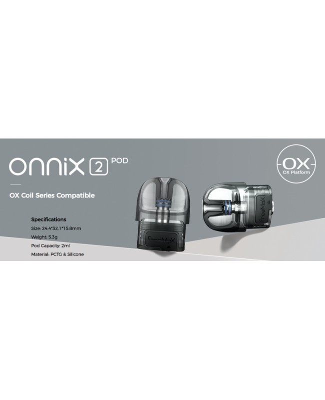 FreeMax Onnix 2 Pod Cartridge 2ml (2pcs/pack)