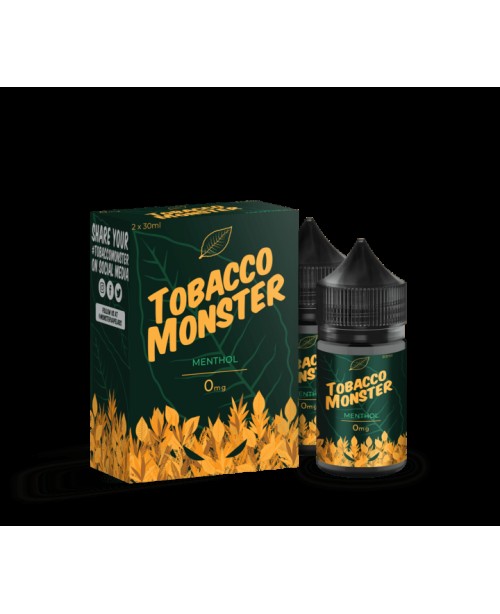 Tobacco Monster - MENTHOL - 2 x 30ml