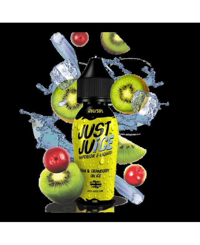 Just Juice - kiwi, Cranberry on Ice - 60ml