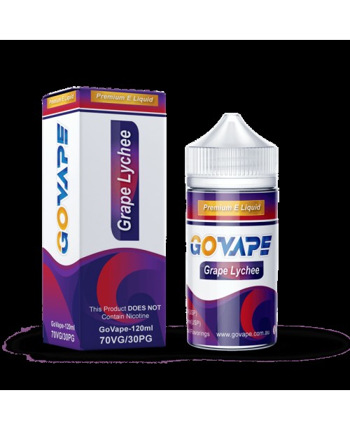 GO VAPE PREMIUM E-LIQUID - GRAPE LYCHEE - 120ml