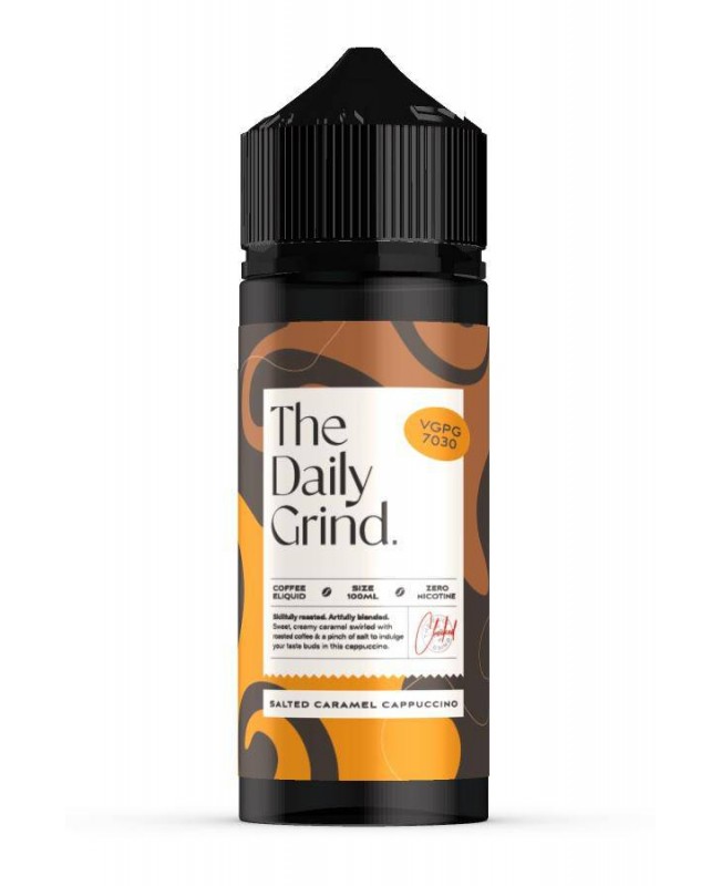 The Daily Grind | Salted Caramel Cappuccino | 100ml E-liquid