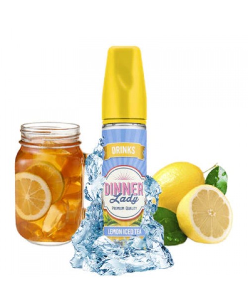 50% Off - Vape Dinner Lady - Lemon Iced Tea - 60ml