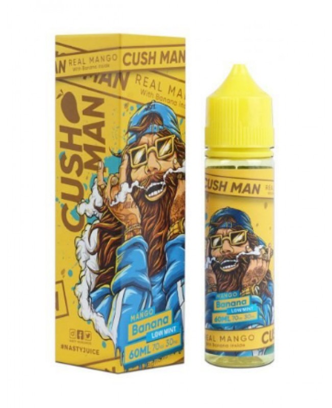 CushMan By Nasty Juice - MANGO BANANA - Low Mint - 60ml