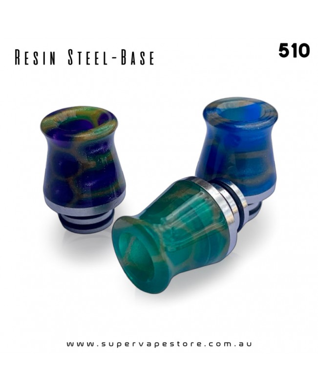 510 Drip Tip - Resin Steel Base