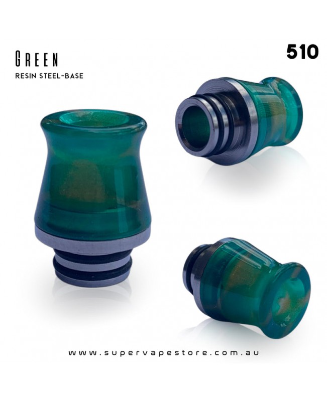 510 Drip Tip - Resin Steel Base