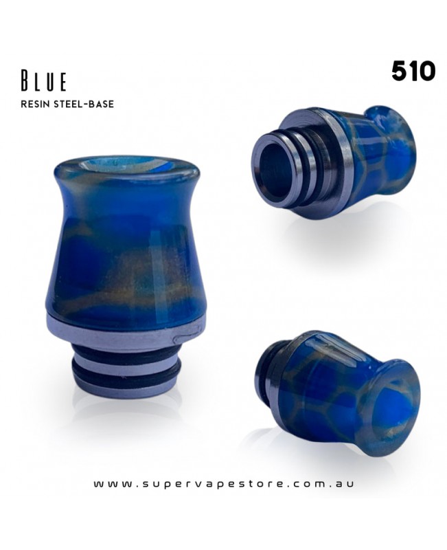 510 Drip Tip - Resin Steel Base