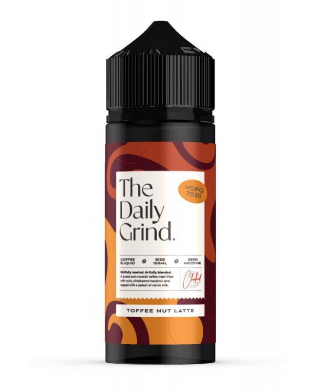 The Daily Grind | Toffee Nut Latte |  100ml E-liquid