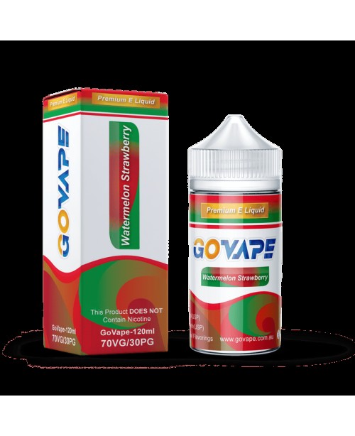 GO VAPE PREMIUM E-LIQUID - WATERMELON STRAWBERRY -...