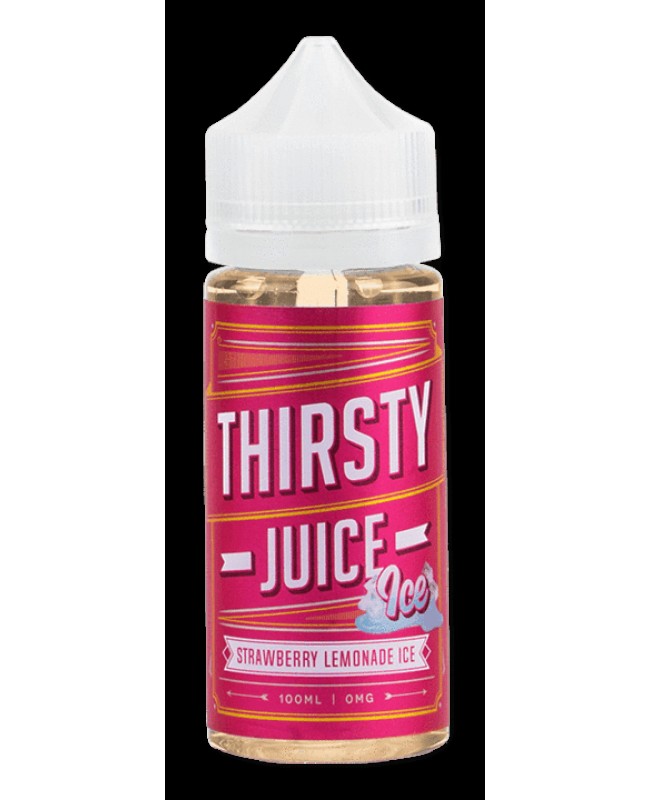 Thirsty Juice Co. - Strawberry Lemonade ICE E-Liquid -100ml