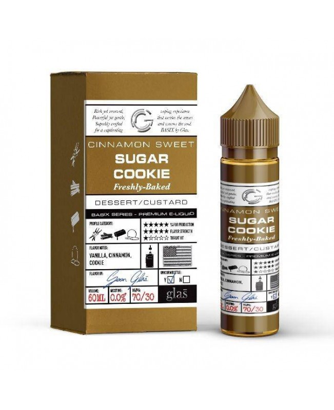 Glas Vapor - Basix Series - Sugar Cookie - 20% OFF