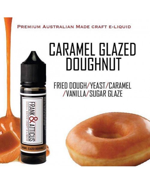 Frank and Atticus E-Liquid - Caramel Glazed Donut ...