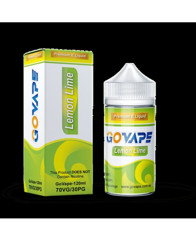 GO VAPE PREMIUM E-LIQUID - LEMON LIME - 120ml