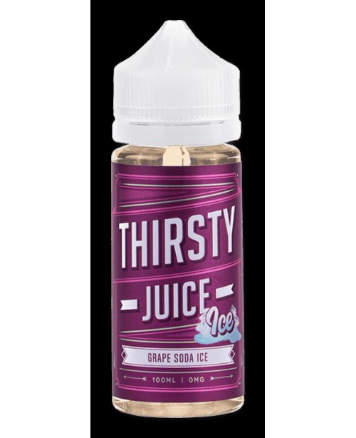 Thirsty Juice Co. - Grape Soda ICE E-Liquid - 100m...