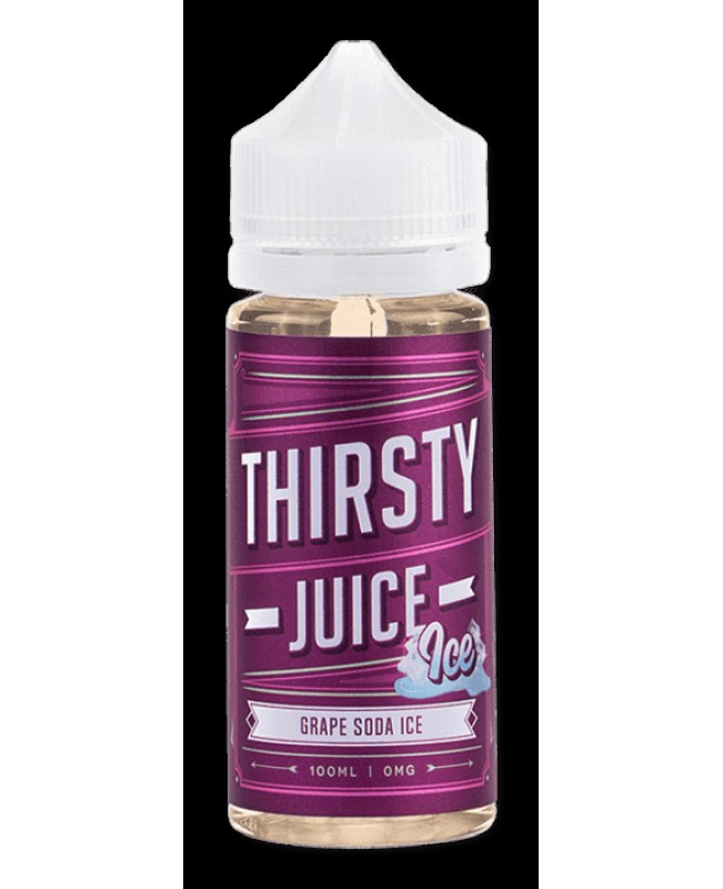 Thirsty Juice Co. - Grape Soda ICE E-Liquid - 100ml