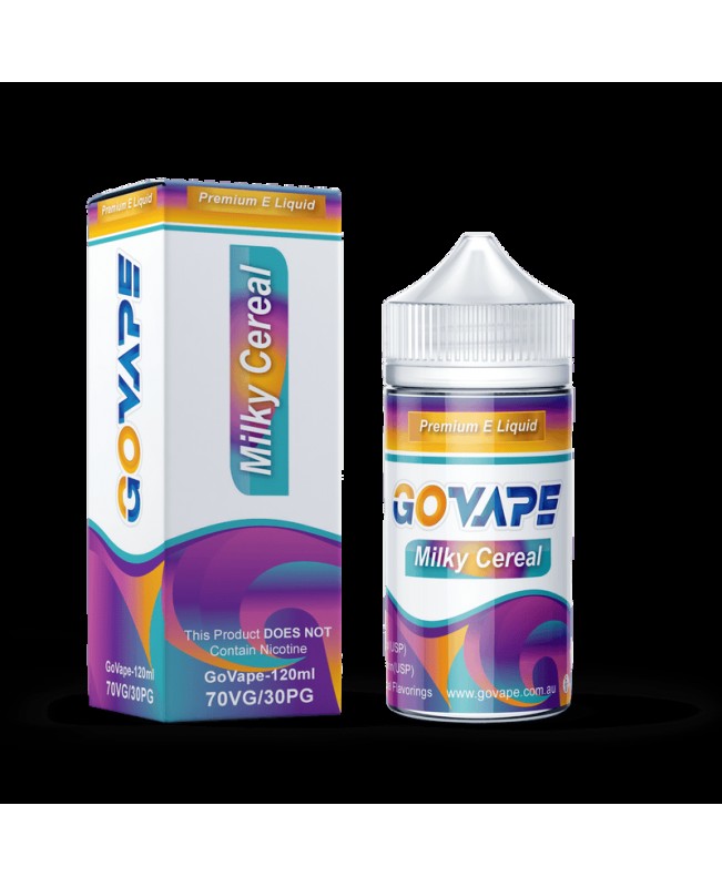 GO VAPE PREMIUM E-LIQUID - MILKY CEREAL - 120ml