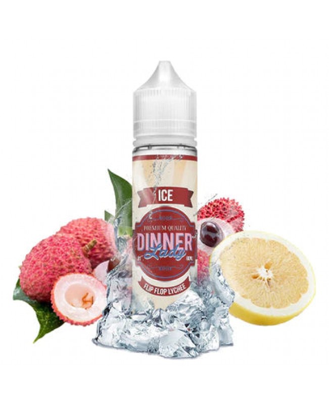 50% Off - Summer Holidays By Dinner Lady -  Flip Flop Lychee - 60ml