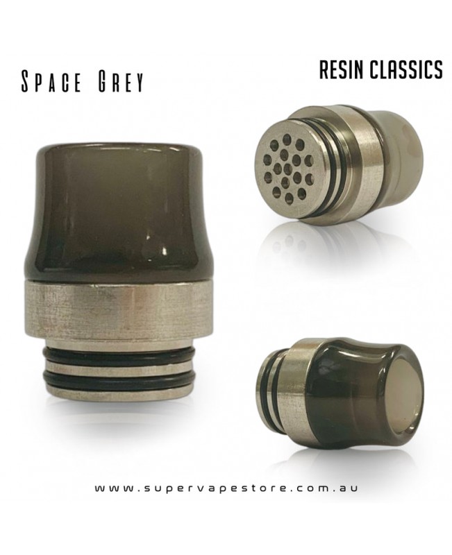 810 Drip Tips - Resin Classics - Steel-Base Anti-Spit