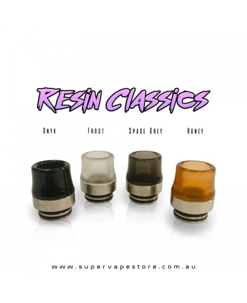 810 Drip Tips - Resin Classics - Steel-Base Anti-S...