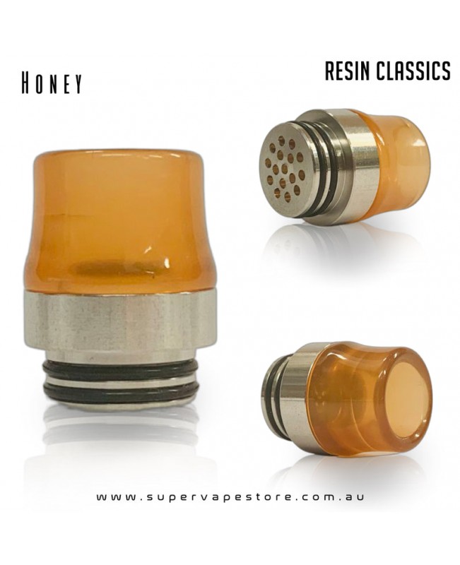 810 Drip Tips - Resin Classics - Steel-Base Anti-Spit