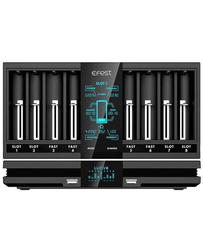 Efest LUC V8 | 8 Bay Charger