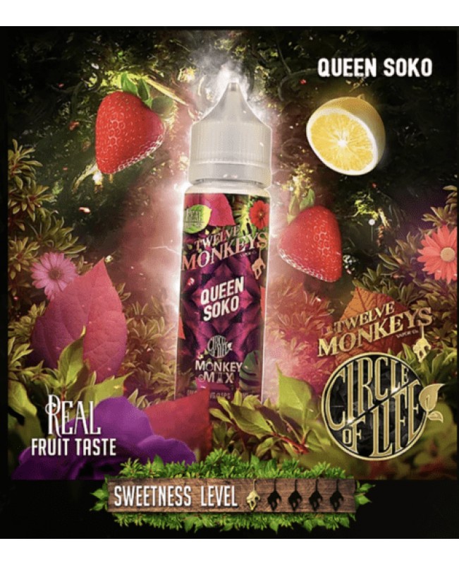 Twelve Monkeys 50% - Circle of Life - Queen Soko - 60ml