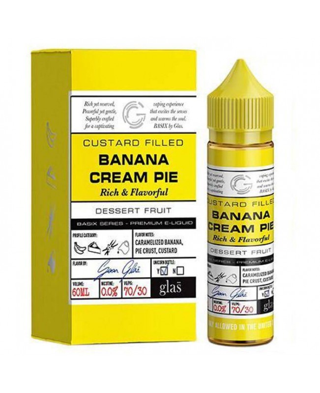 Glas Vapor - Basix Series - Banana Cream Pie