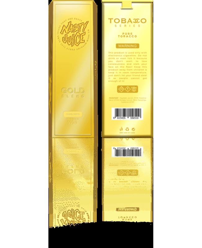 Nasty Juice Tobacco Series - Gold Tobacco Blend - 60ml